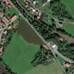 Satellite imagery of [Jince] church t., CZ