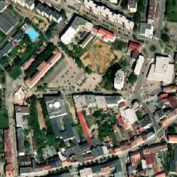 Satellite imagery of Sv. Mikuláš [Benešov u Prahy] church t., CZ