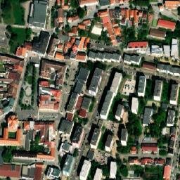 Satellite imagery of Sv. Mikuláš [Benešov u Prahy] church t., CZ