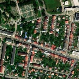 Satellite imagery of Sv. Mikuláš [Benešov u Prahy] church t., CZ