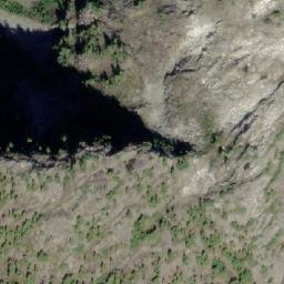 Satellite imagery of Puzzle Mountain, CA