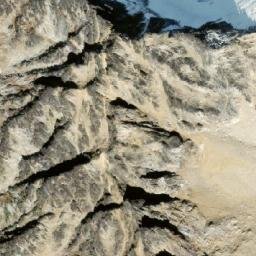 Satellite imagery of Glacier View Peak, CA