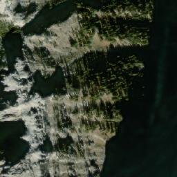 Satellite imagery of Chrysler Peak, CA