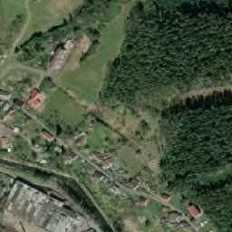 Satellite imagery of Strojírny Košťál [Čenkov u Příbramě] factory chimney, CZ