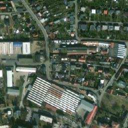 Satellite imagery of [Vítkov] factory chimney, CZ