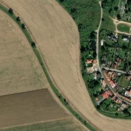 Satellite imagery of [Město Touškov] church t., CZ