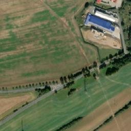 Satellite imagery of [Dýšina] church t., CZ