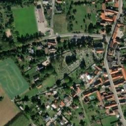 Satellite imagery of [Dýšina] church t., CZ