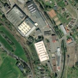 Satellite imagery of Strojírny Košťál [Čenkov u Příbramě] factory chimney, CZ