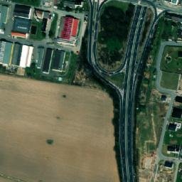 Satellite imagery of [Mohelnice] church t., CZ