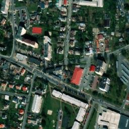 Satellite imagery of [Mohelnice] factory chimney, CZ