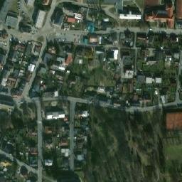 Satellite imagery of [Vítkov] church t., CZ