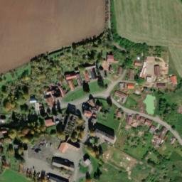 Satellite imagery of [Ošelín] church t., CZ