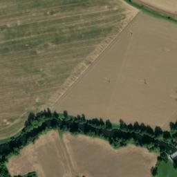 Satellite imagery of [Město Touškov] church t., CZ