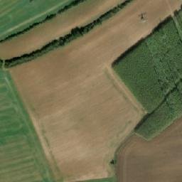 Satellite imagery of [Dýšina] church t., CZ
