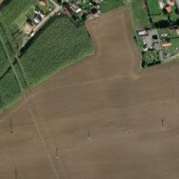 Satellite imagery of [Dýšina] church t., CZ
