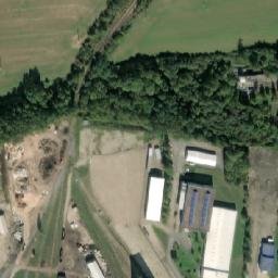 Satellite imagery of [Dýšina] factory chimney, CZ