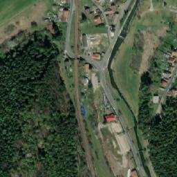 Satellite imagery of Strojírny Košťál [Čenkov u Příbramě] factory chimney, CZ