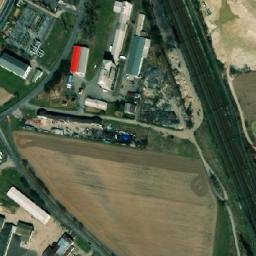 Satellite imagery of Siemens [Mohelnice] factory chimney, CZ