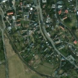 Satellite imagery of [Vítkov] church t., CZ