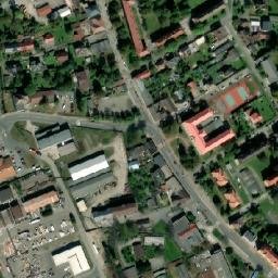 Satellite imagery of [Vratimov] church t., CZ