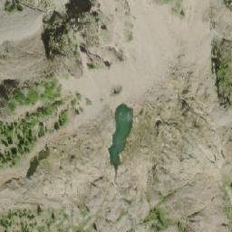 Satellite imagery of Mount Haig-Brown, CA