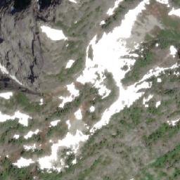 Satellite imagery of Omega Mountain, CA