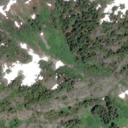 Satellite imagery of Omega Mountain, CA