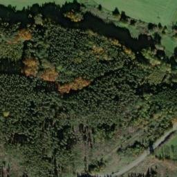 Satellite imagery of [Ošelín] church t., CZ