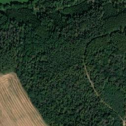 Satellite imagery of Neštětická hora [Neveklov] outlook t., CZ