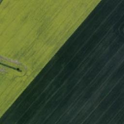 Satellite imagery of [Třebětín] church t., CZ