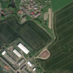 Satellite imagery of [Třebětín] church t., CZ