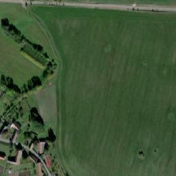 Satellite imagery of sv. Michael [Uhelná Příbram] church t., CZ