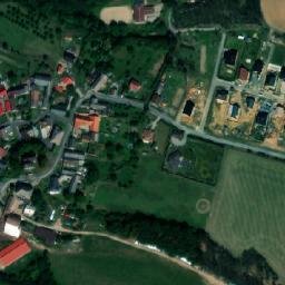 Satellite imagery of [Líšnice-Vyšehorky] church t., CZ