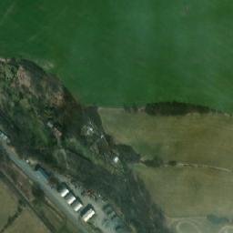 Satellite imagery of [Vítkov] church t., CZ