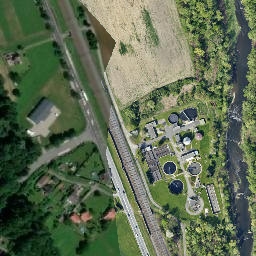 Satellite imagery of [Chotěbuz-Zpupná Lhota] chapel t., CZ