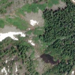 Satellite imagery of Omega Mountain, CA