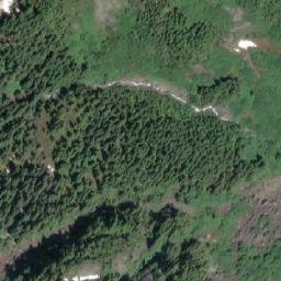 Satellite imagery of Omega Mountain, CA
