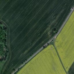 Satellite imagery of [Třebětín] church t., CZ