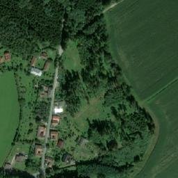 Satellite imagery of Vysoký les [Sebranice-Pohora] chapel sanctus t., CZ