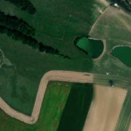 Satellite imagery of [Líšnice-Vyšehorky] church t., CZ