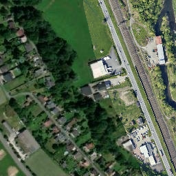 Satellite imagery of [Chotěbuz-Zpupná Lhota] chapel t., CZ