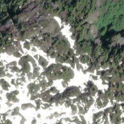 Satellite imagery of Omega Mountain, CA