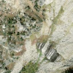 Satellite imagery of Gimli Peak, CA