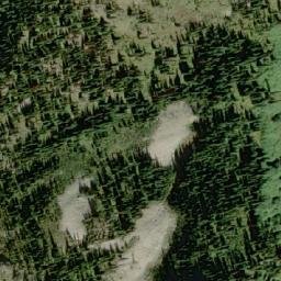 Satellite imagery of Bluebell Mountain, CA