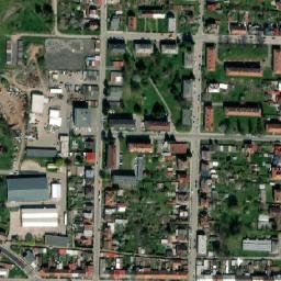 Satellite imagery of [Moravská Třebová] monastery church t., CZ