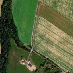 Satellite imagery of [Bílovec-město]church & outlook t., CZ