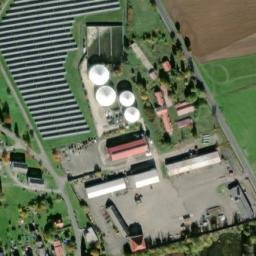 Satellite imagery of [Částkov u Tachova] church t., CZ