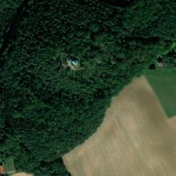 Satellite imagery of Vršíček [Litohlavy] chapel sanctus t., CZ