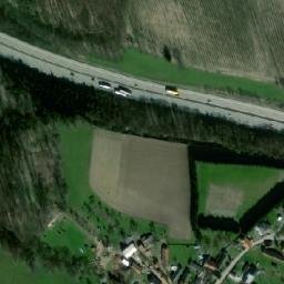 Satellite imagery of [Psáře] church t., CZ